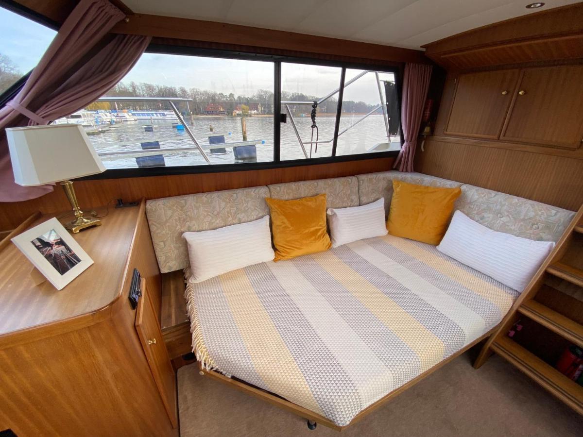 Luxusurlaub Auf Der Amavida Yacht / Scharmuetzelsee Bad Saarow Exterior photo